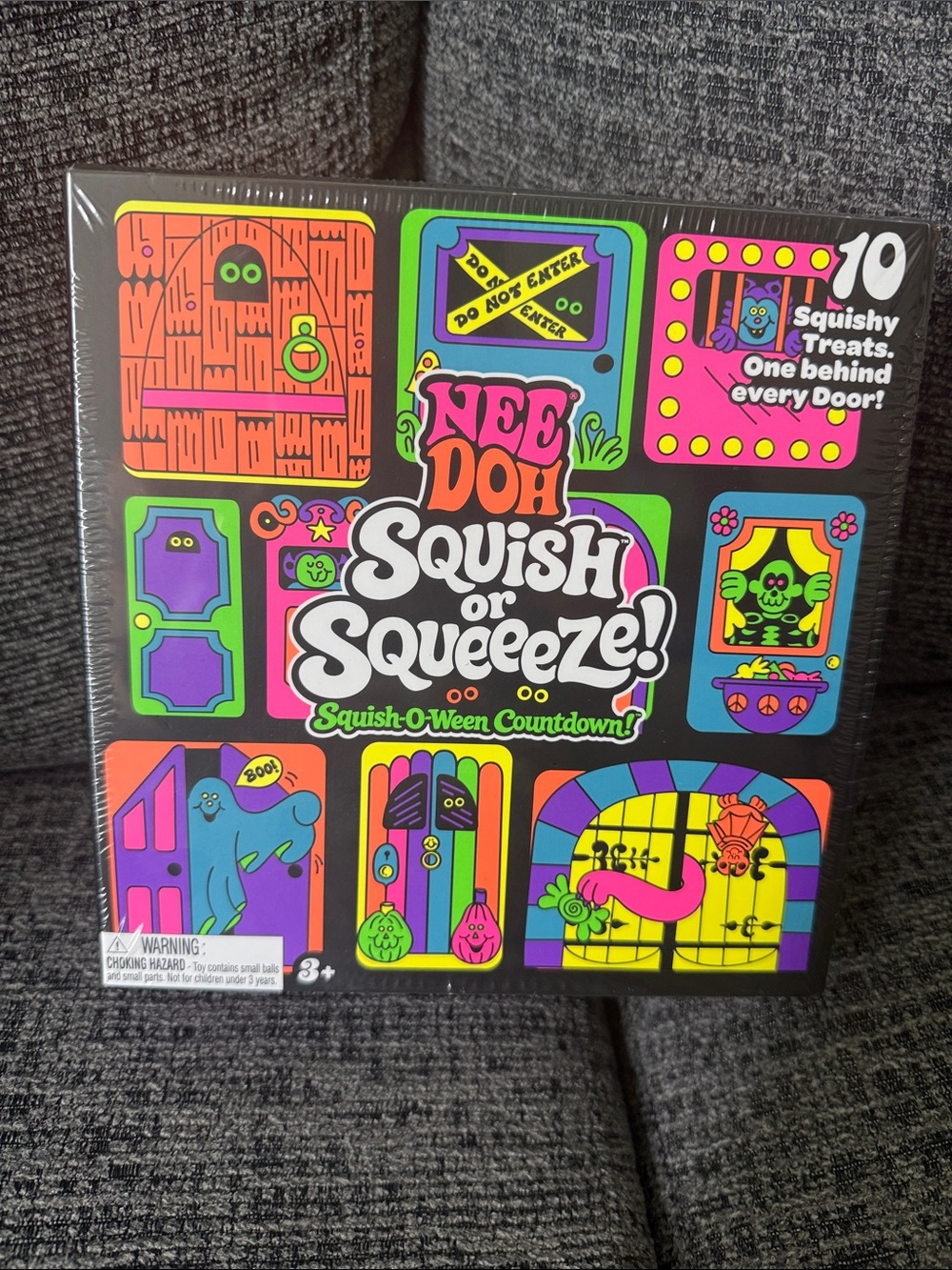 BNIB NeeDoh Squish or Squeeeze! Squish-O-Ween Countdown!
